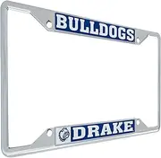 Desert Cactus Drake University Metal License Plate Frame for Front Back of Car Officially Licensed (Mascot)