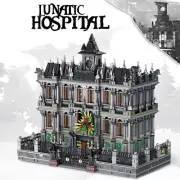 Lunatic Asylum 7527pcs Modular Building Three levels Block Brick Set New In Box