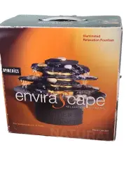HoMedics Illuminated Relaxation Fountain Envira Scape WFL-ROC Rock Garden Soothi