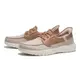 SKECHERS 休閒鞋 SLIP-INS 卡其 瞬穿 帆船鞋 女 136536TPE