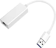 jojofuny 3.0 to Ethernet Converter Gigabit Adapter Portable for Outdoor Travel Easy Plug and Devices