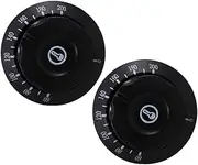 SEWOART Gas Valve Knob Set Stove Oven Grill Temperature Control Knobs 2 Pieces