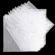 12Pcs Silicone Dehydrator Sheets Non-Stick Mesh Tray Liner for Fruit, 14x14 Inch