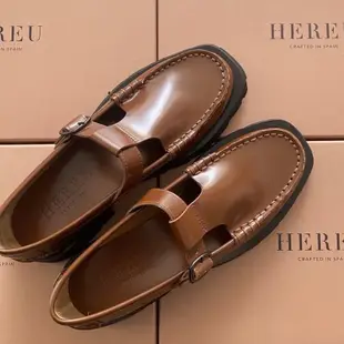 66巷 真皮手工鞋-(四款)Hereu西班牙手工鞋品牌T-bar loafers