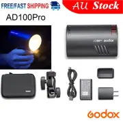 Godox AD100Pro 100Ws 2.4G TTL HSS Pocket Flash Light buit-in battery