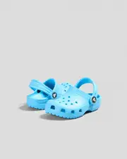 [Crocs] Crocs Toddlers' Classic Clogs Shoes in Venetian Blue 0 Venetian Blue