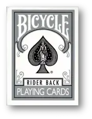 Bicycle Silver Playing Cards By US Playing Cards Card Game Playing Cards Poker