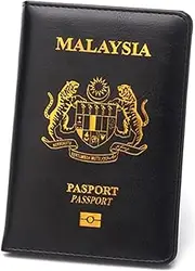 [CHUAN boutique] Malaysia Passport Holder Protective Cover for Traveling Abroad Light and Thin Passport Bag Leather Case Passport Holder
