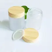 Glass 100g cosmetic empty container SampleContainer Makeup Bottle Jar face cream