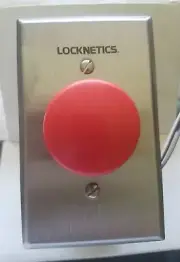 LOCKNETICS IR Security HD STAT Control Button 603RD Access Exit Stainless