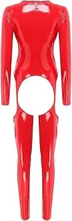 [GRRKDFQ] Women'S Bustiers & Corsets Cut-Out Crotchless Jumpsuit