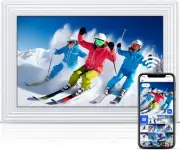10.1 Inch WiFi Digital Picture Frame, 1280x800 HD IPS Touch 10.1, white