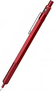 ROTRING 2119800 600 Mudder Red Mechanical Pencil, 0.02 inches (0.5 mm), Knock Type