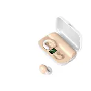Bluetooth Headset Bone Conduction Not in-ear Hanging Ear Headset Touch 5.0 Stereo True Wireless Bluetooth - Skin Color