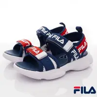 在飛比找蝦皮商城優惠-FILA斐樂頂級童鞋-輕量運動涼鞋2-S427V-123白藍