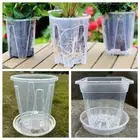 Plastic Phalaenopsis Orchid Potted Plant Pot with Holes Home Decor