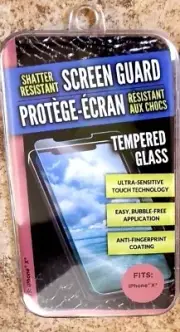 Premium Shatter Resistant Tempered Glass Clear Screen protector for Iphone 10 X