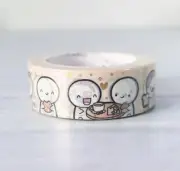 Café Time 15mm Washi Tape sold out The Coffee Monsterz Co TCMC