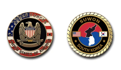 Suwon South Korea Duty Station Challenge Coin