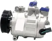 AC Air Conditioner Compressor Compatible for VW Crafter/Touran/Rabbit/Caddy/Golf/Passat/EOS/Tiguan/CC 1K0820859T 1K0820859J 1K0820859N