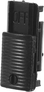 SUPVOX Microphone Switch Durable Off Selector for Ktv Recording Live Performances Easy to Install Reliable Audio Output Accessory Black