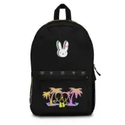Bad Bunny BackPack Back to School (Black)