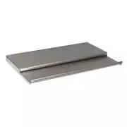 BK Resources BKIB-L-3021 25-7/8"W x 10-3/4"D Underbar Sliding Cover Ice Bin Lid