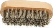 TEMPNAP Solid Shoe Cleaning Brush Compact and Portable Scrub Brush for Stain Removal Sneakers and Boots Wooden Handle for Household Use