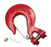 (3)3/8“ Slip Hook Safety Latch Clevis Rigging Tow Winch Trailer Crain 0900120