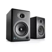 Audioengine A5+ Wireless Powered Bookshelf Speakers - Satin Black