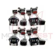 EV1 Female to Honda OBD2 Male Fuel Injector Connector Adapters 8 pack