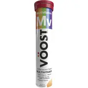 VÖOST Multivitamin Orange Effervescent Tablets 20 Pack