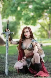 Sonjaversal vol. 1 #5 Savannah Polson 1:35 Cosplay Variant Cover Dynamite