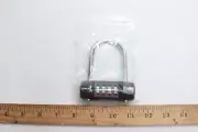 Oria Waterproof 4-Digit Combination Padlock Zinc Alloy