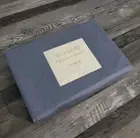 Biltmore Egyptian 625 Thread Count Sheet Collection Twin Sheet Set Blue Gray