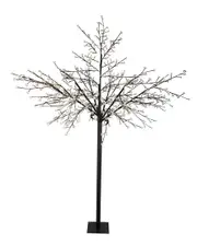 Northlight 8ft Multi-Function LED Lighted Cherry Blossom Flower Tree