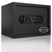 0.77 Cuft Home Safe Box, Electronic Keypad Document Safe, Small College Dorm ...