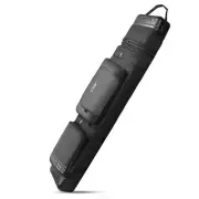 Expandable Padded Snowboard Bag Ski Bag, ABS Hard Shell Ends Sk...