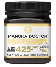 MANUKA DOCTOR - MGO 425+ Manuka Honey Monofloral, 100% Pure New Zealand Honey