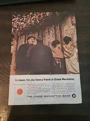 Chase Manhattan Bank Print Ad 1964 8x11