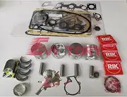 for KUBOTA Engine kit V1502 Overhaul Complete Gasket kit + Piston + Ring + crankshaft conrod Bearing + Water Pump