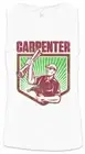 Carpenter III Men Tank Top Joiner Carpentry Woodwork Hammer Cabinet Maker