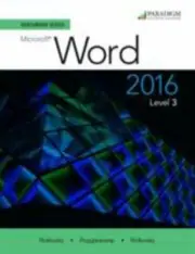 Benchmark Series: Microsoft Word 2016 Level 3 by ROGGENKAMP AUDREY, RUTKOSKY