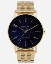 Rip Curl Womens LATCH GOLD STONE SSS Waterproof Surf WATCH - A3261G Blue