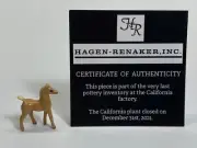 Hagen Renaker #526 A-453 Mini Mini Chestnut Colt Last of the Factory Stock 2021