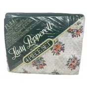 Vintage Lady Pepperell 4 Piece Full Sheet Set Country Manor New Sealed