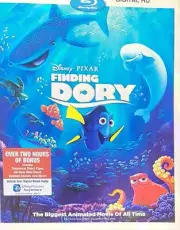 Finding Dory (Blu-ray, DVD And Digital HD) Movie New