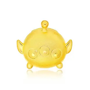 周大福 TSUM TSUM系列 三眼怪造型黃金路路通串飾/串珠