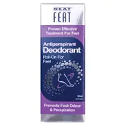 Neat Feat Foot Antiperspirant Roll-On Deodorant 60mL - Odor & Sweat Protection