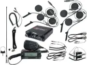 NavAtlas Intercom/Radio 4-Seat In-Helmet Kit